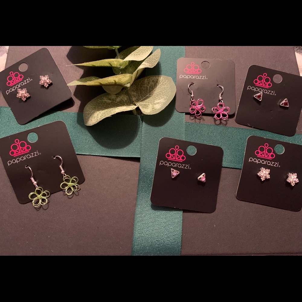 Kids earrings variety of colors